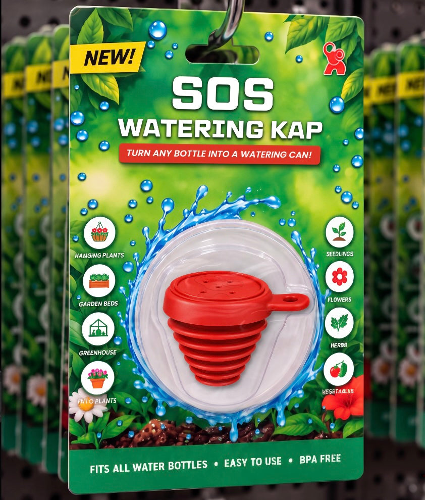 *NEW* SOS WATERING KAPΒ© | Turn any water bottle into a watering can!