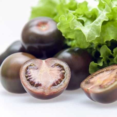 Shop Black Cherry tomato seeds to order online from the USA. Indeterminate, 1-inch fruit, high-yield. Open-pollinated OP, USA-quality, NON-GMO organic seeds & more!