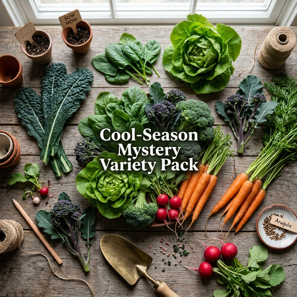 *NEW* Cool-Season Mystery Variety Pack (by Grow Zone)