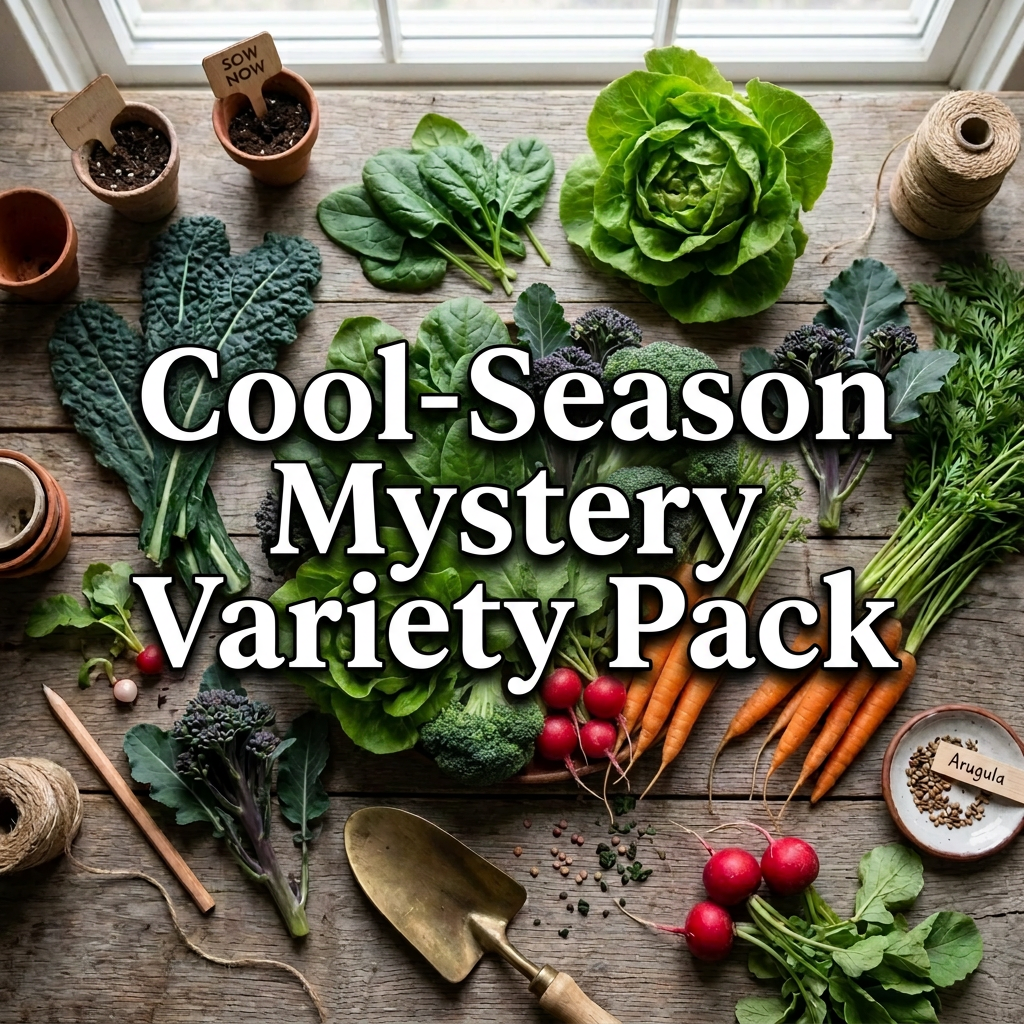 *NEW* Cool-Season Mystery Variety Pack (by Grow Zone)